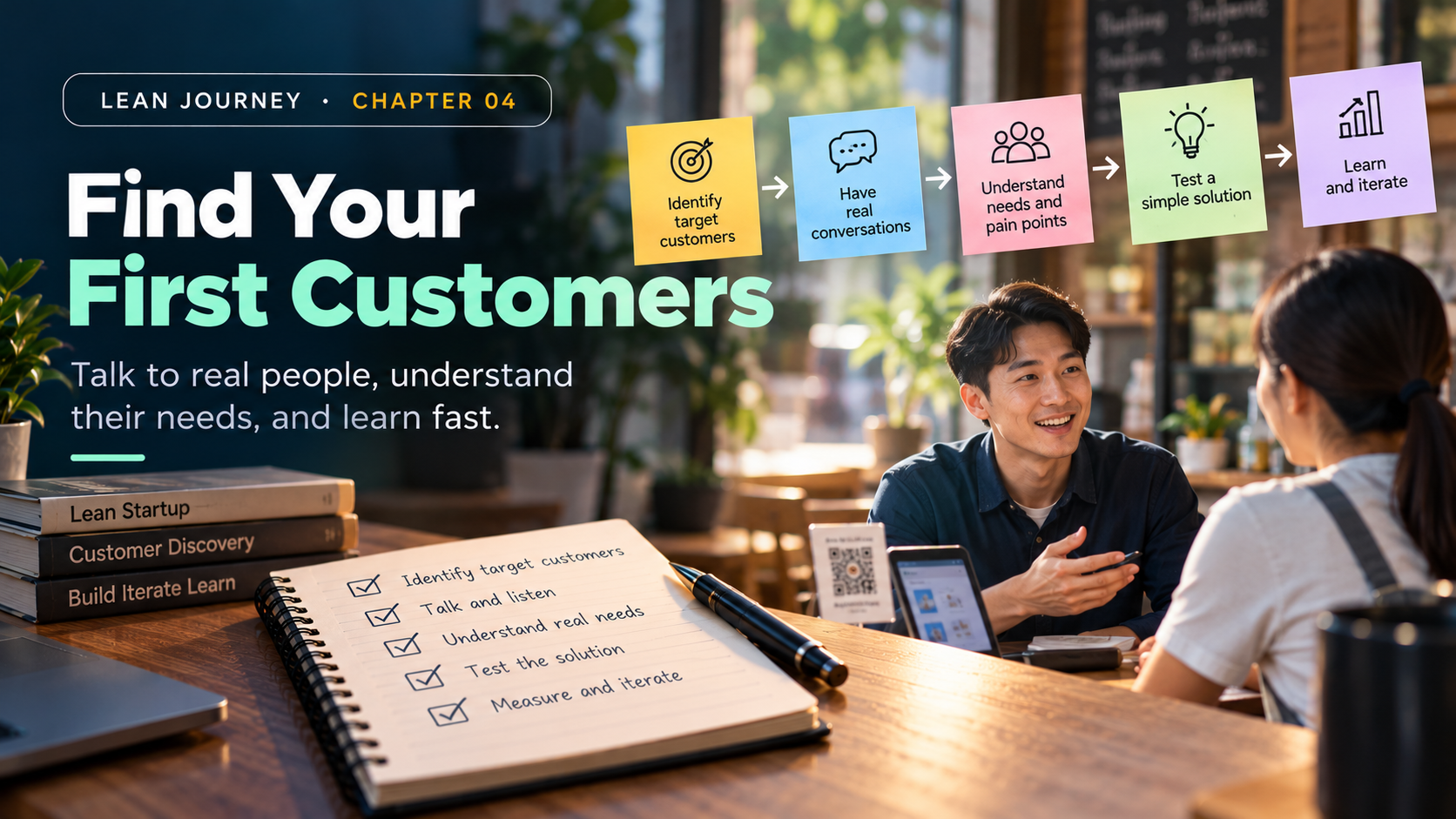 Lean Journey Finding First Customers